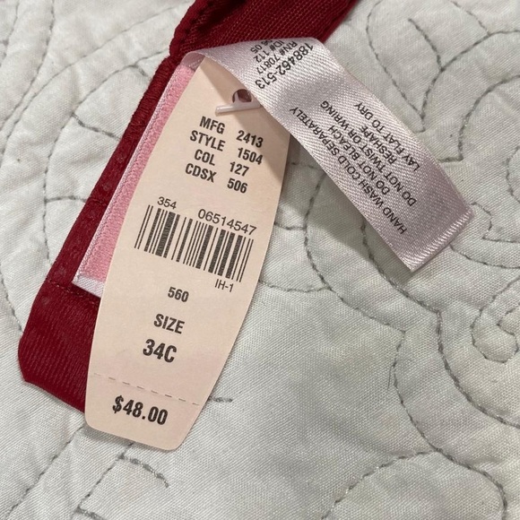 VS Sexy Plunge Coverage Pushup Racerback Lace Bra - Picture 12 of 14